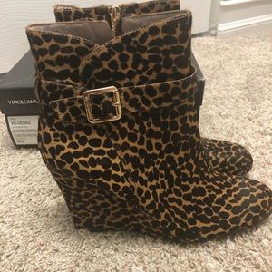 Vince Camuto cheetah short boot Style: VC- Dena  8